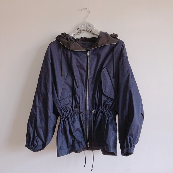 rag & bone Jackets & Blazers - Rag & Bone Navy Raincoat Sz M